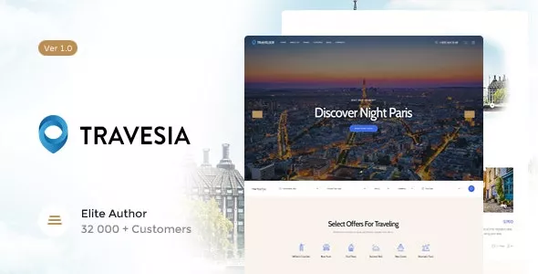 Travesia - A Travel Agency and Booking WordPress Theme