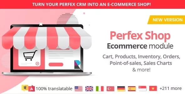 Perfex E-shop Module - Sell Products & Services with POS Support and Inventory Management