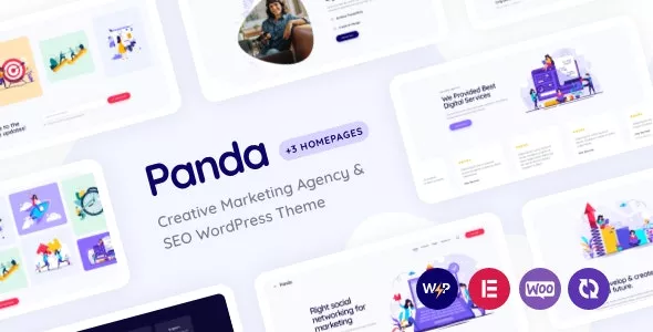 Panda Creative Marketing Agency & SEO WordPress Theme