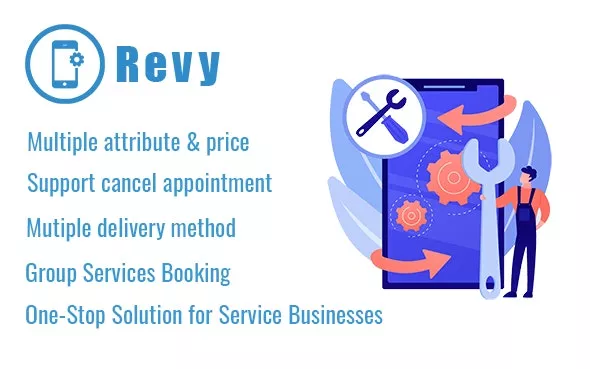 Revy - WordPress Booking System for Repair Service Industries