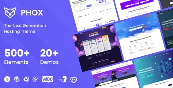 Phox - Hosting WordPress & WHMCS Theme