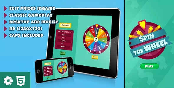 Spin the Wheel - HTML5 Game