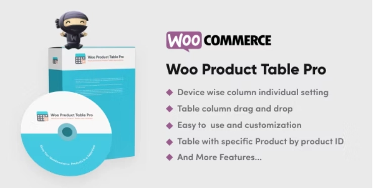 Woo Product Table Pro – WooCommerce Product Table view solution