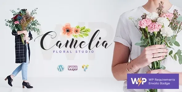 Camelia - A Floral Studio Florist WordPress Theme