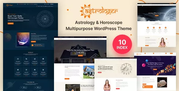 Astrologer  - Horoscope and Astrology WordPress Theme