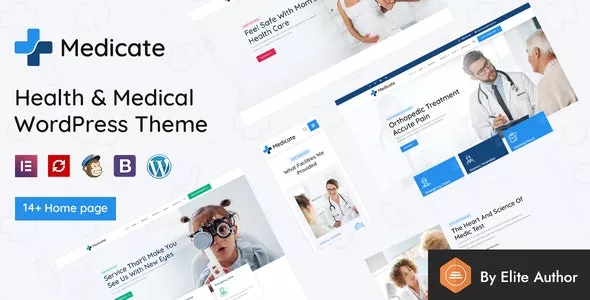 Medicate - Health & Medical WordPress Theme + RTL Ready