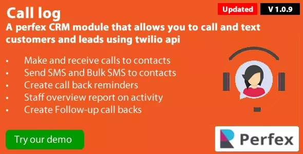 Call Log Module for Perfex CRM