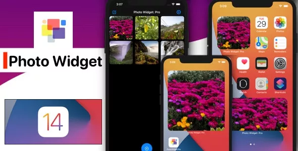 iOS 14 Photo Widget App - New iOS 14 Widget, SwiftUI