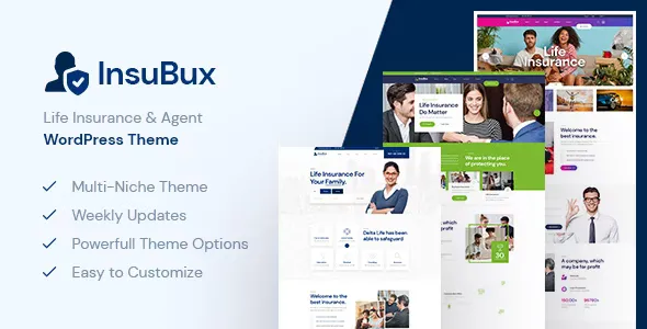 Insubux- Insurance Company WordPress Theme