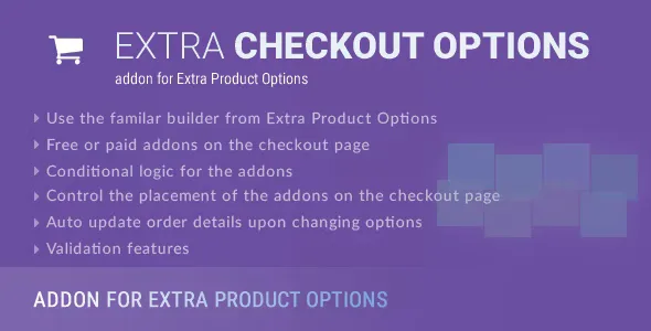 Extra Checkout Options - Addon for Extra Product Options Plugin