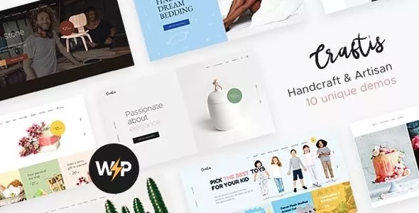 Craftis  - Handmade, Handcraft & Artisan WordPress Theme for Creatives