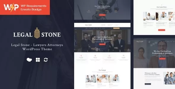 Legal Stone - Lawyers & Attorneys WordPress Theme