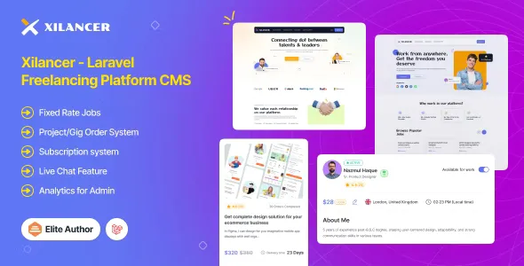 Xilancer - Freelancer Marketplace Platform with Services & Projects
