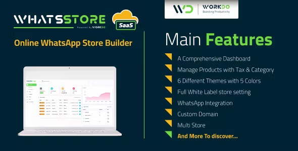WhatsStore SaaS – Online WhatsApp Store Builder