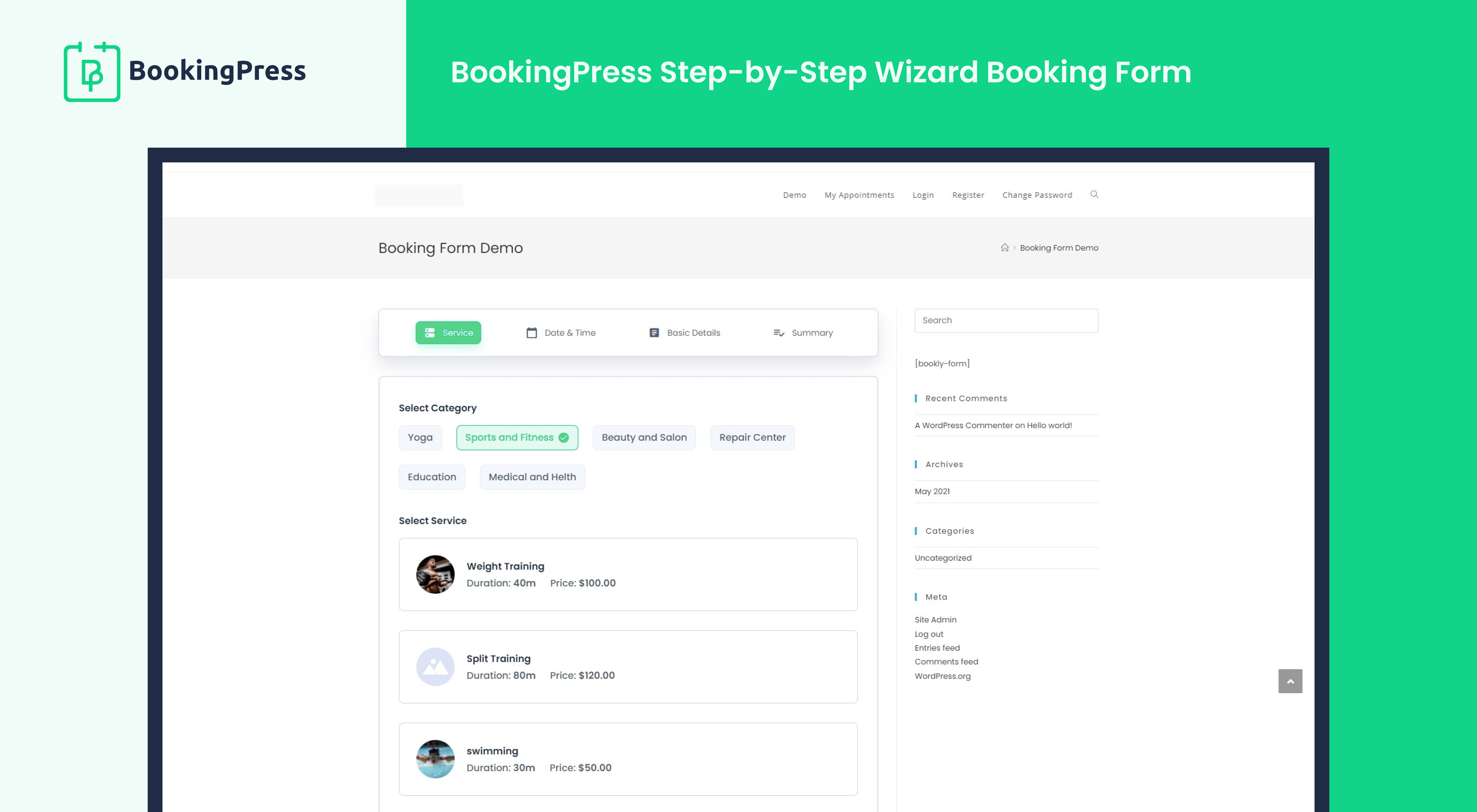 BookingPress Pro – Appointment Booking