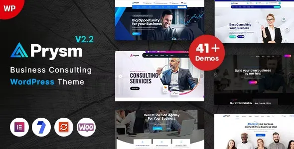 Prysm Consulting & Business WordPress Theme