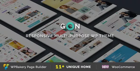 Gon- Responsive Multi-Purpose WordPress Theme