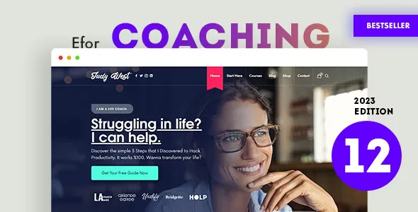 Efor  - Coaching & Online Courses WordPress Theme