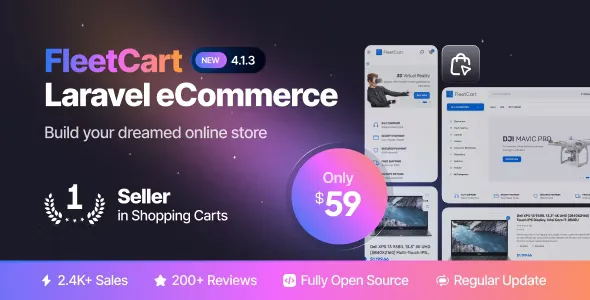 FleetCart - Laravel Ecommerce CMS