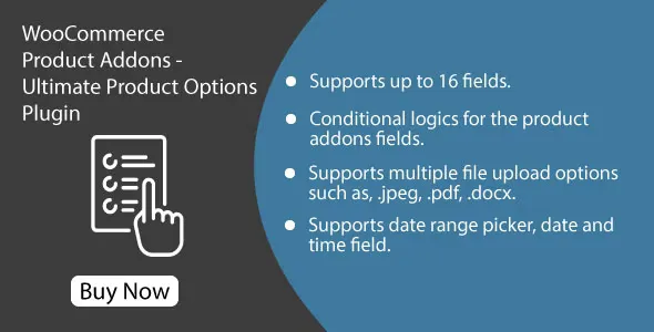 WooCommerce Product Addons - Ultimate Product Options Plugin