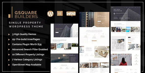 Gsquare - Real Estate Theme