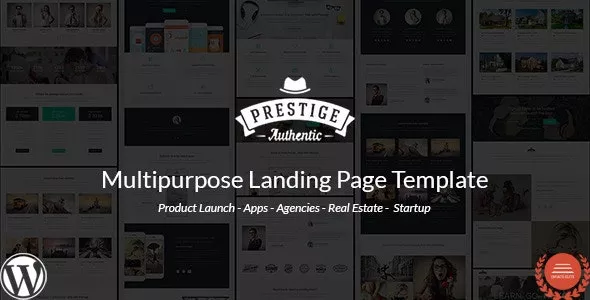 Prestige  - Multi Purpose WordPress Landing Pages