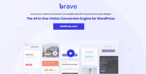 Brave - Drag n Drop WordPress Popup, Optin, Lead Gen & Survey Builder