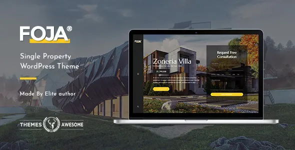 Foja  - Single Property WordPress Theme | Hi-Tech Coder