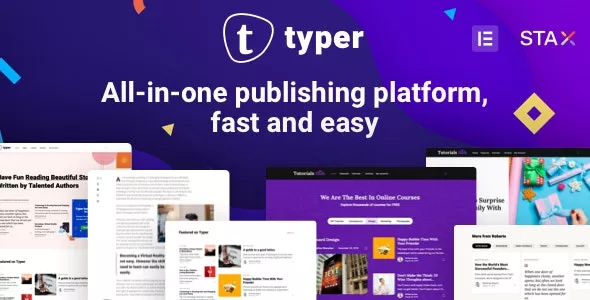 Typer  - Amazing Blog and Multi Author Publishing Theme