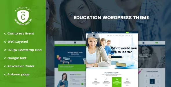 Campress  - Responsive Education WordPress Theme