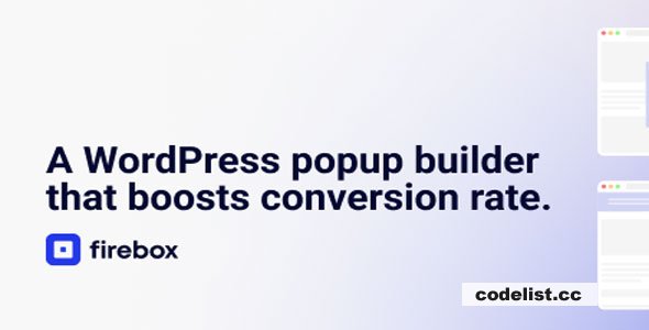 FireBox Pro - A WordPress Popup Builder that boosts conversion rate