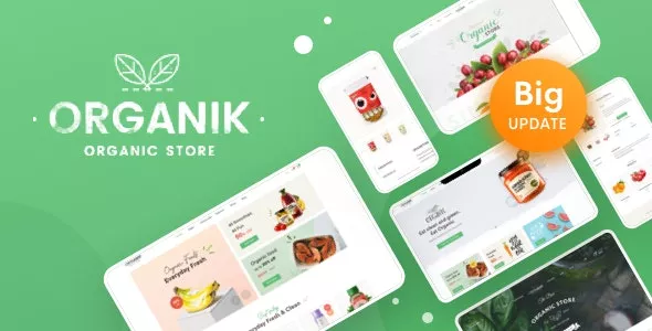 Organik - Organic Food Store WordPress Theme