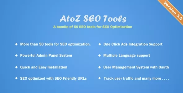 AtoZ SEO Tools - Search Engine Optimization Tools