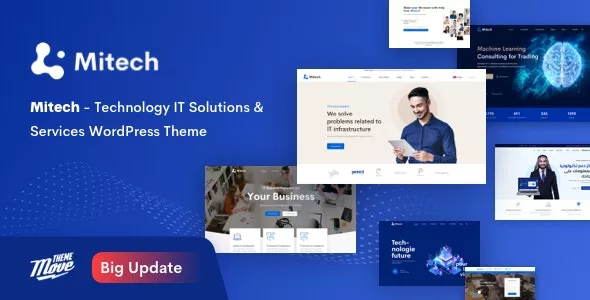 Mitech- Technology IT Solutions & Services WordPress Theme