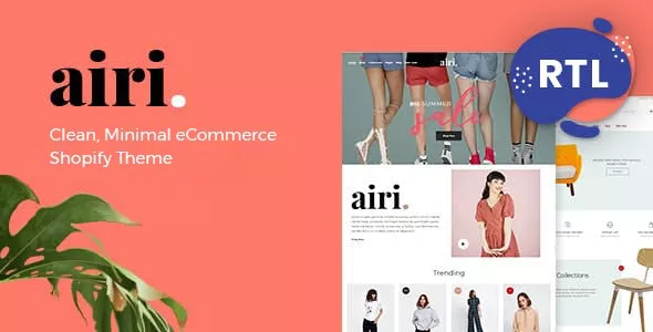 Airi - Minimal Shopify Theme