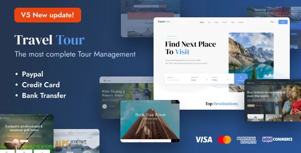 Travel Tour - Travel & Tour Booking WordPress