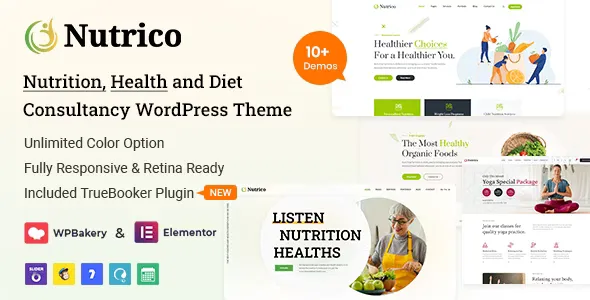 Nutrico- Nutrition Health Services WordPress Theme