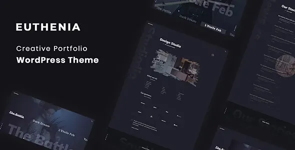 Euthenia  - Creative Portfolio WordPress Theme | Hi-Tech Coder