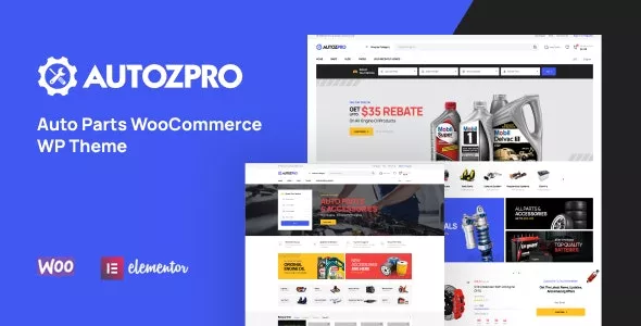 Autozpro Auto Parts WooCommerce WordPress Theme