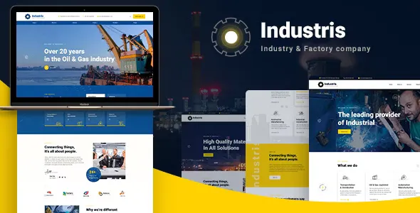 Industris  Factory & Business WordPress Theme