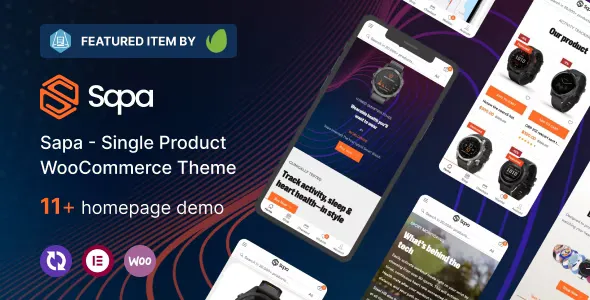 Sapa - Product Landing Page WooCommerce Theme