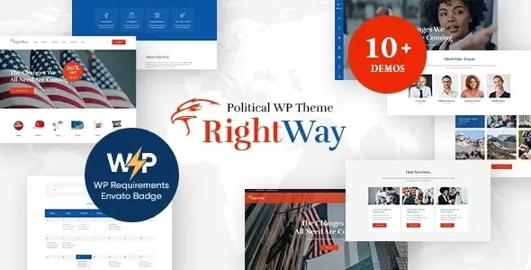 Right Way - Election Campaign and Political Candidate WordPress Theme