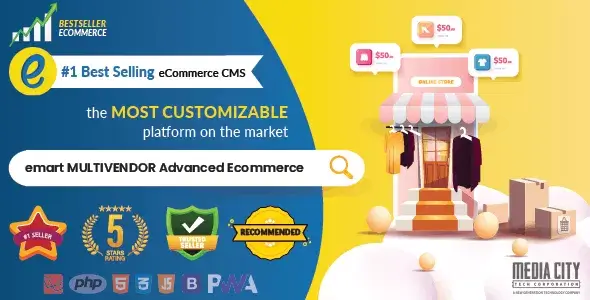 emart - Laravel Multi-Vendor Ecommerce Advanced CMS