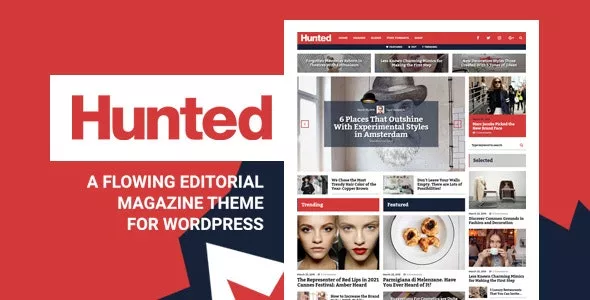 Hunted A Flowing Editorial Magazine Theme