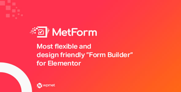 MetForm Pro - Advanced Elementor Form Builder