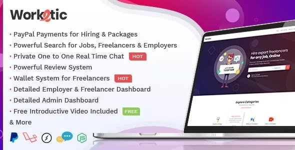 Worketic - Marketplace for Freelancers