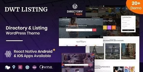 DWT Listing - Directory & Listing WordPress Theme