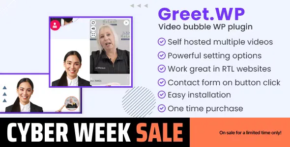 Greet.wp - Video Bubble WordPress Plugin