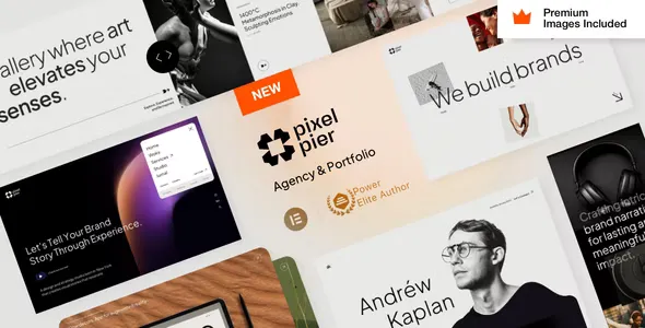 Pixelpiernyc - Portfolio WordPress