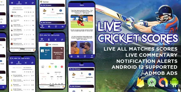 Live Cricket Score, Cricket Live Line Commentary, IPL Scores, Live Ball by Ball Commentary